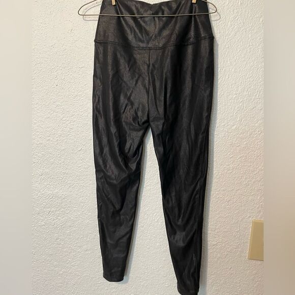 Spanx Faux leather Moto leggings sz S - Picture 8 of 9